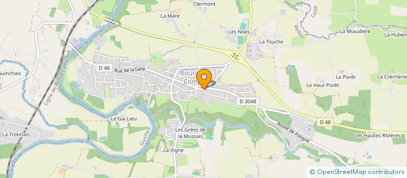 localisation de l'entreprise CASSIEL  BOURG-DES-COMPTES