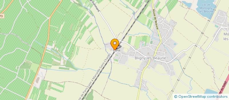 localisation de l'entreprise CASSIER  BLIGNY-LES-BEAUNE