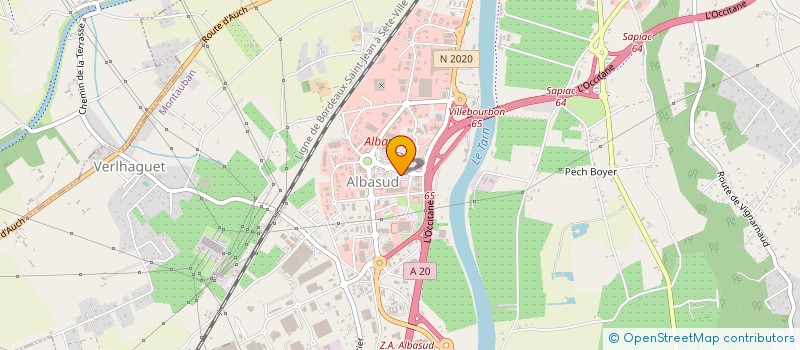 localisation de l'entreprise CASSIGNOL BRICOLAGE SERVICES à MONTAUBAN
