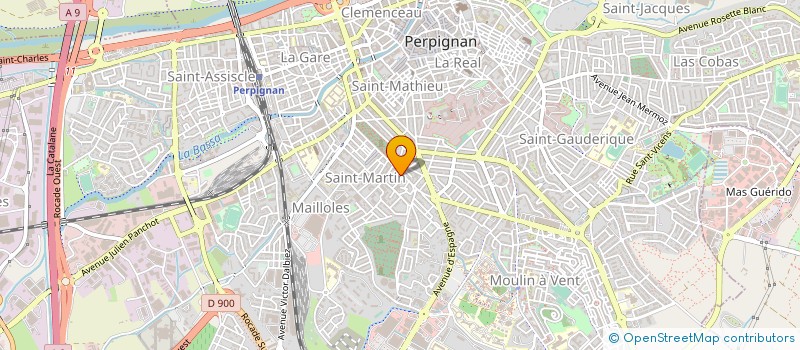 localisation de l'entreprise CASSIMMO à PERPIGNAN