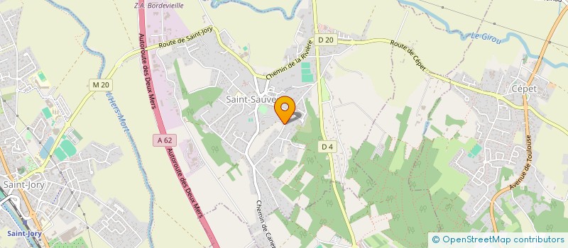 localisation de l'entreprise CASSIN DESAMIANTAGE DEMOLITION  SAINT-SAUVEUR