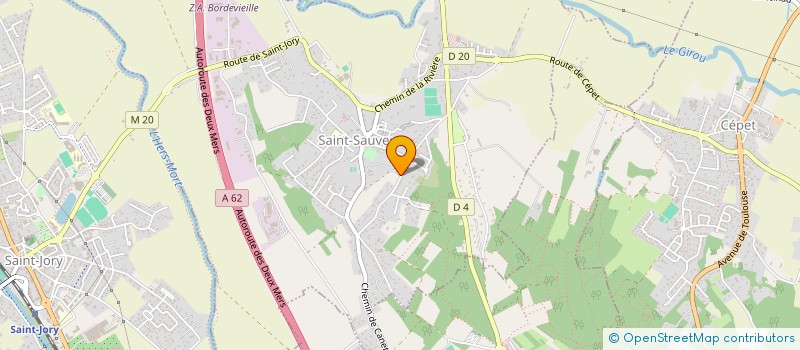 localisation de l'entreprise CASSIN DEVELOPPEMENT à SAINT-SAUVEUR