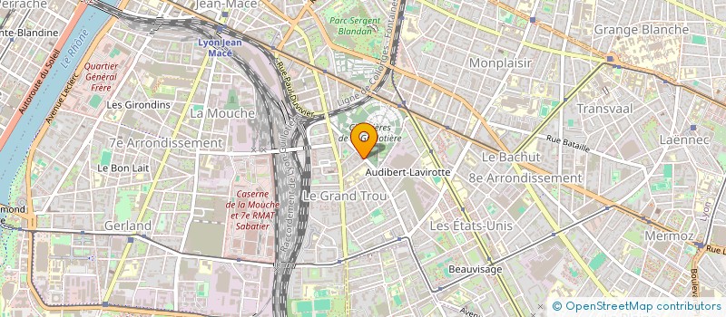 localisation de l'entreprise CASSIN FINANCIERE  LYON