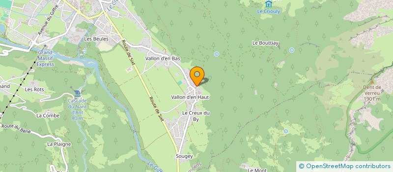 localisation de l'entreprise CASSINA  SAMOENS