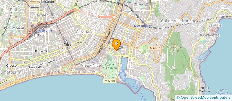 localisation de l'entreprise CASSINI DISTRIBUTION à NICE