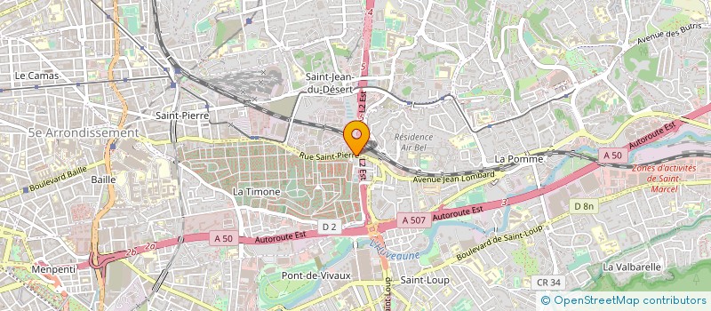 localisation de l'entreprise CASSINI FILS à MARSEILLE