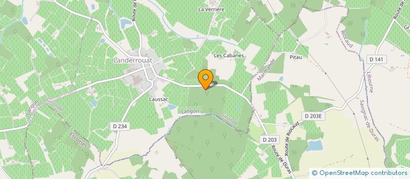 localisation de l'entreprise CASSINO  LANDERROUAT