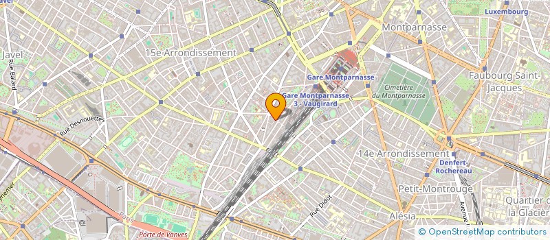 localisation de l'entreprise CASSIOPAE  PARIS