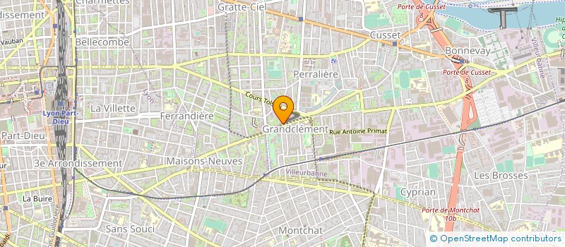 localisation de l'entreprise CASSIOPAIE à LYON