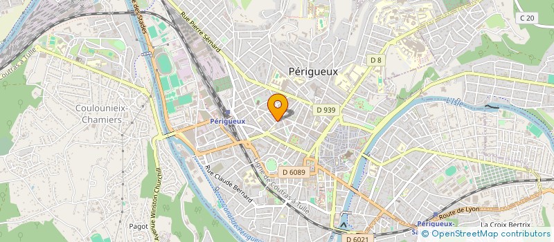 localisation de l'entreprise CASSIOPEA à PERIGUEUX