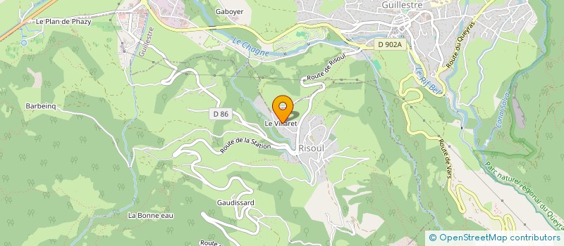 localisation de l'entreprise CASSIOPEE  SAINT-CREPIN