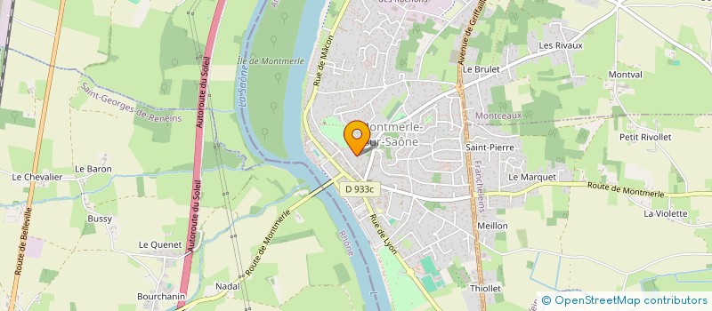 localisation de l'entreprise CASSIOPEE  ECULLY