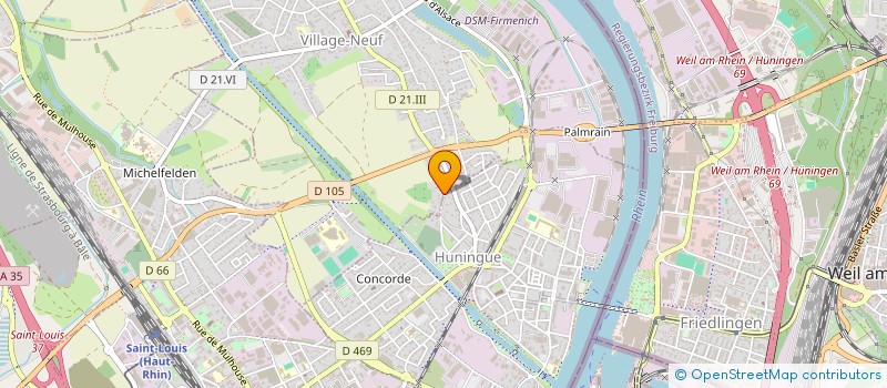 localisation de l'entreprise CASSIOPEE  VILLAGE-NEUF