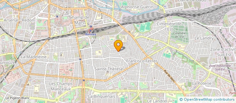 localisation de l'entreprise CASSIOPEE à RENNES