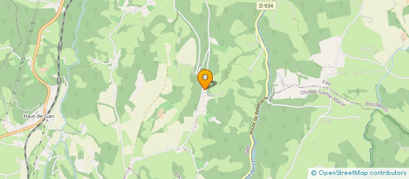 localisation de l'entreprise CASSIOPEE  GAN