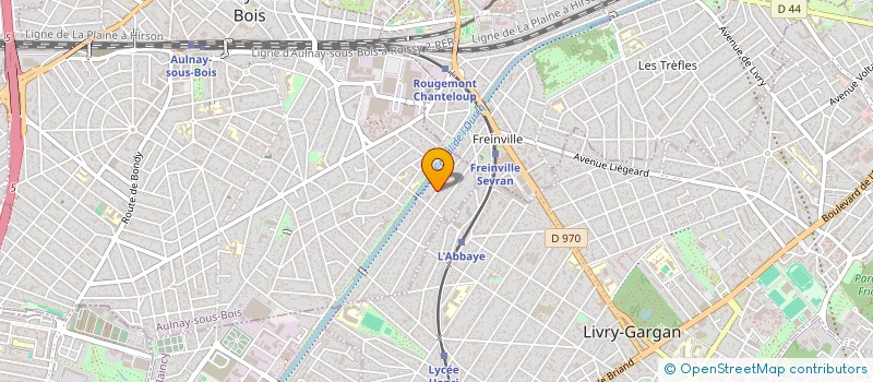 localisation de l'entreprise CASSIOPEE à AULNAY-SOUS-BOIS