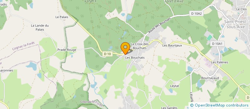 localisation de l'entreprise CASSIOPEE à SAINT-PRIEST-SOUS-AIXE