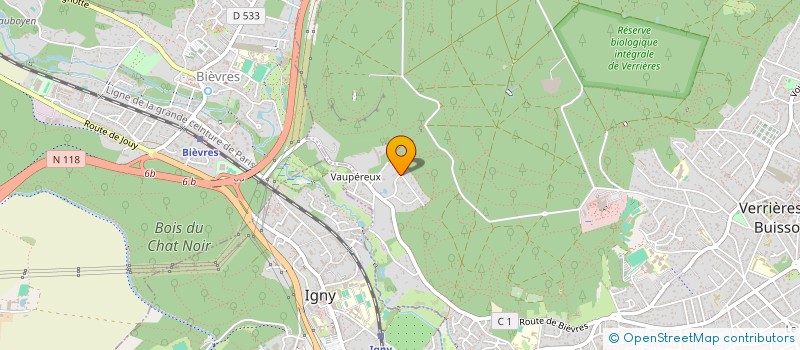 localisation de l'entreprise CASSIOPEE  VOISINS-LE-BRETONNEUX