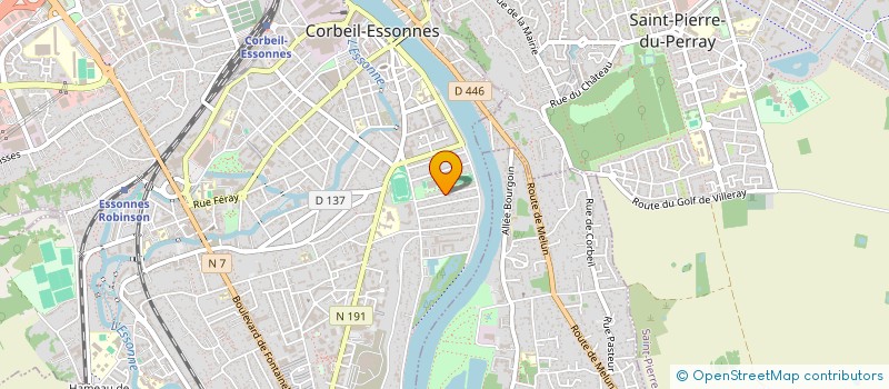 localisation de l'entreprise CASSIOPEE à CORBEIL-ESSONNES