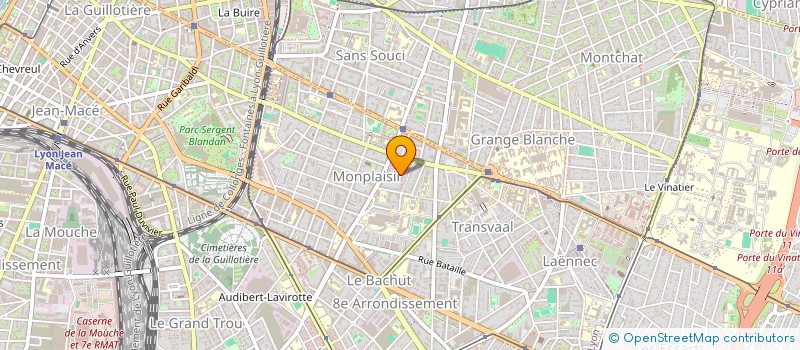 localisation de l'entreprise CASSIOPEE  LYON