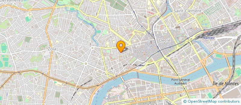 localisation de l'entreprise CASSIOPEE à NANTES