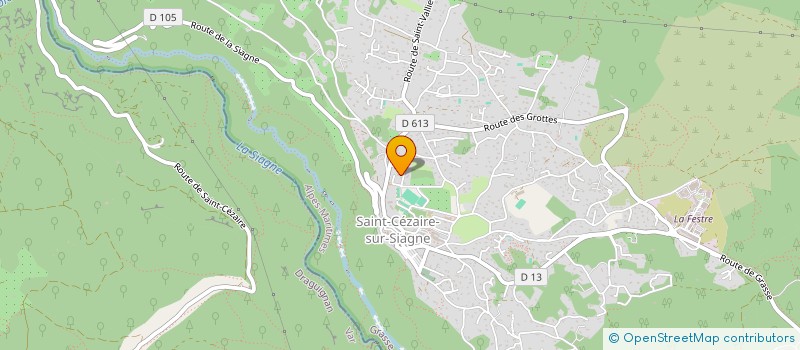 localisation de l'entreprise CASSIOPEE à SAINT-CEZAIRE-SUR-SIAGNE