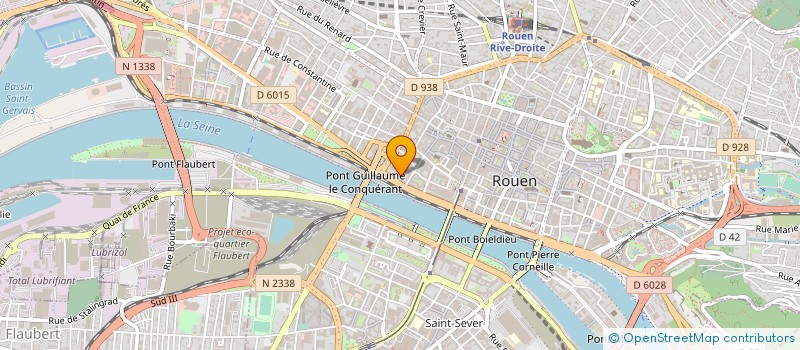 localisation de l'entreprise CASSIOPEE DEVELOPPEMENT à ROUEN
