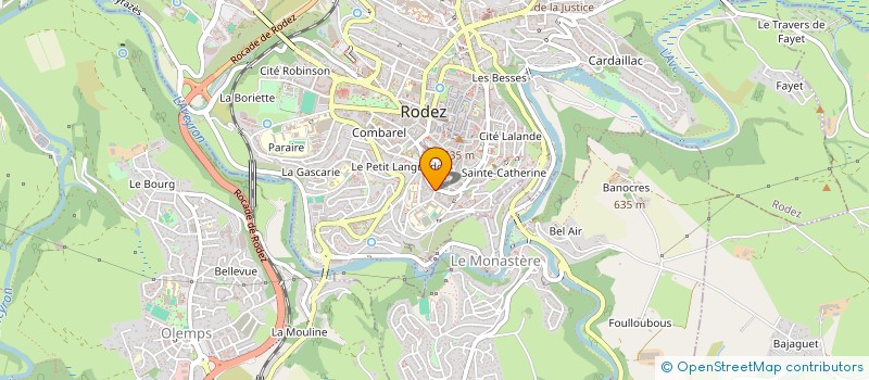 localisation de l'entreprise CASSIOPEE FIDELITE  RODEZ