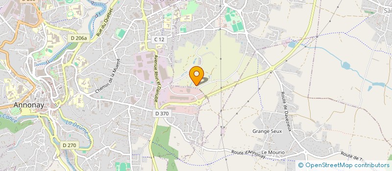 localisation de l'entreprise CASSIOPEE MARIAGE  SAINT-CLAIR