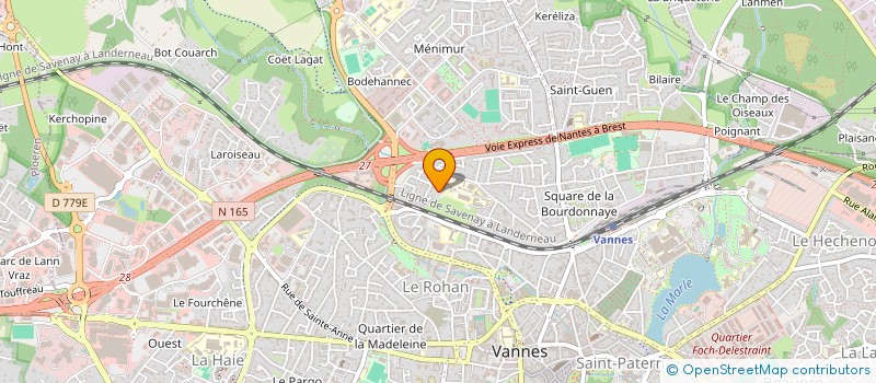 localisation de l'entreprise CASSIOPEE MUSIC à VANNES
