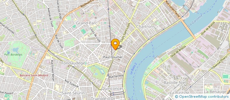 localisation de l'entreprise CASSIOPEE WEDDINGS  BORDEAUX