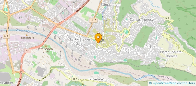 localisation de l'entreprise CASSIS à LA POSSESSION