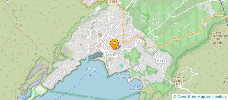 localisation de l'entreprise CASSIS AGRO SERVICES à CASSIS