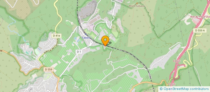 localisation de l'entreprise CASSIS FERRONNERIE  CASSIS