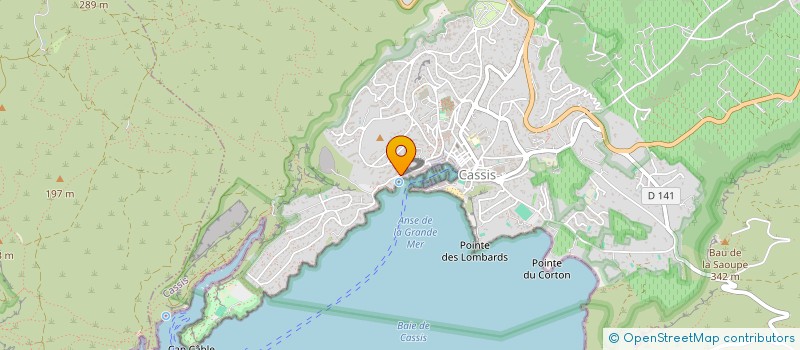 localisation de l'entreprise CASSIS LA RADE NORD  CASSIS