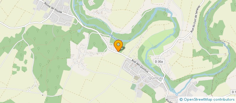 localisation de l'entreprise CASSIS LCF IMMOBILIER  QUINCAY