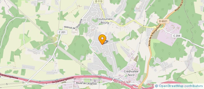 localisation de l'entreprise CASSIS OLERON  COULOUNIEIX CHAMIERS