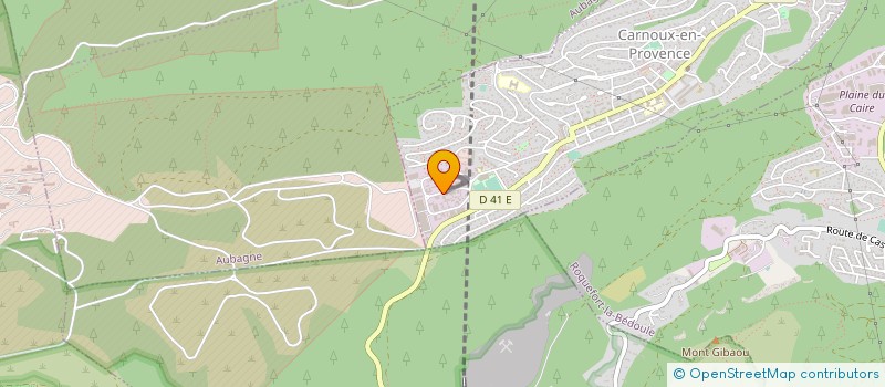 localisation de l'entreprise CASSIS VIGNOBLES à CARNOUX-EN-PROVENCE