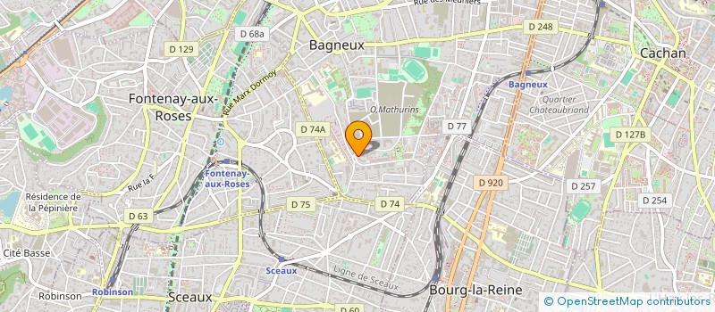 localisation de l'entreprise CASSISMUNDI IMPORT/EXPORT à BAGNEUX