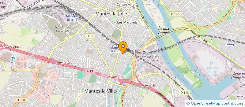 localisation de l'entreprise CASSO  ORVILLIERS