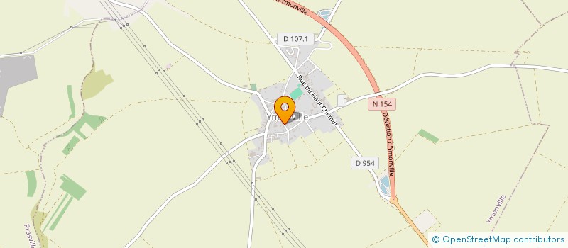 localisation de l'entreprise CASSONNET à YMONVILLE