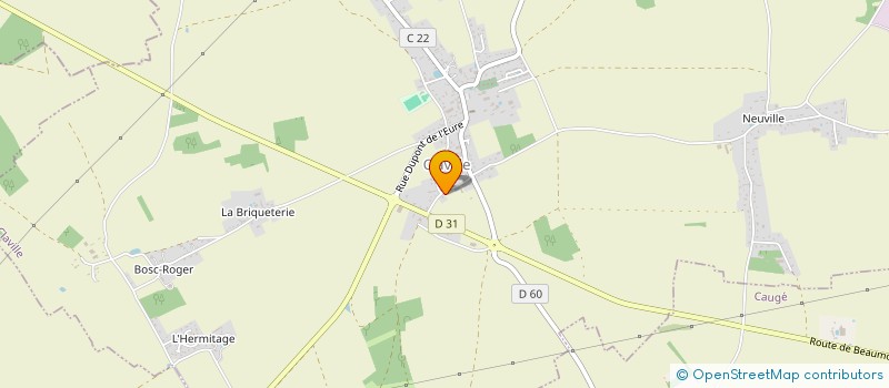 localisation de l'entreprise CASSOTTI  CLAVILLE