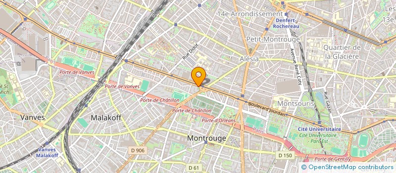 localisation de l'entreprise CASSOU à PARIS