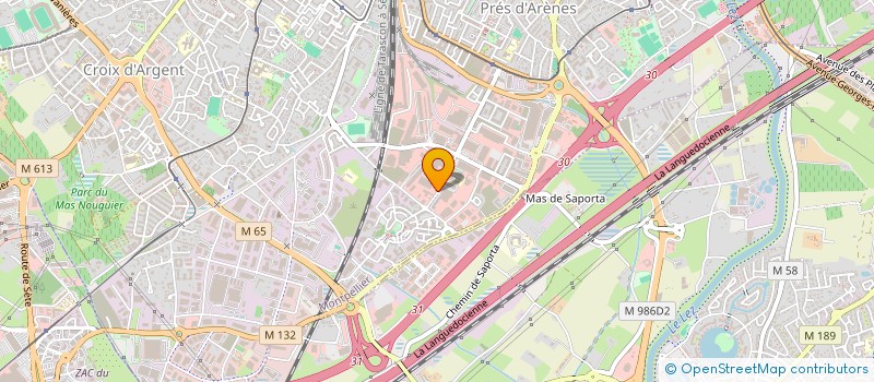 localisation de l'entreprise CASSOU à MONTPELLIER