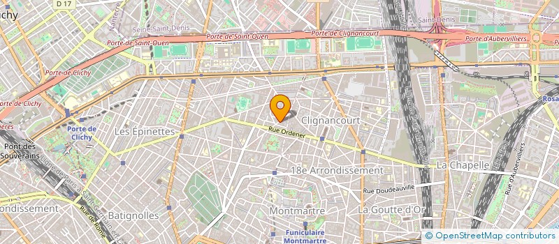 localisation de l'entreprise CAST  PARIS