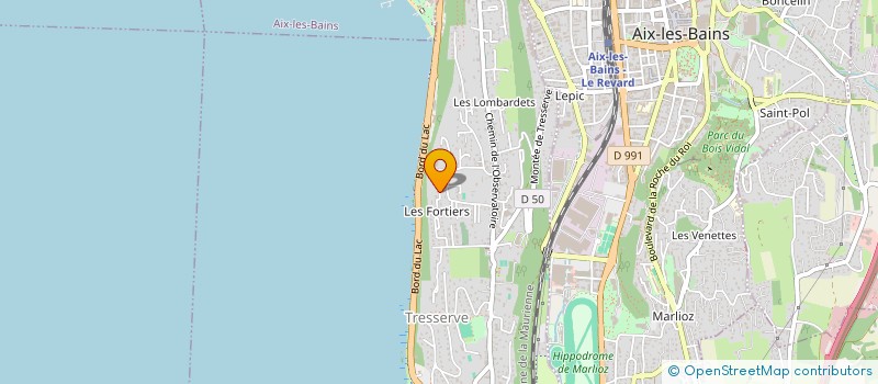 localisation de l'entreprise CAST IRON  TRESSERVE