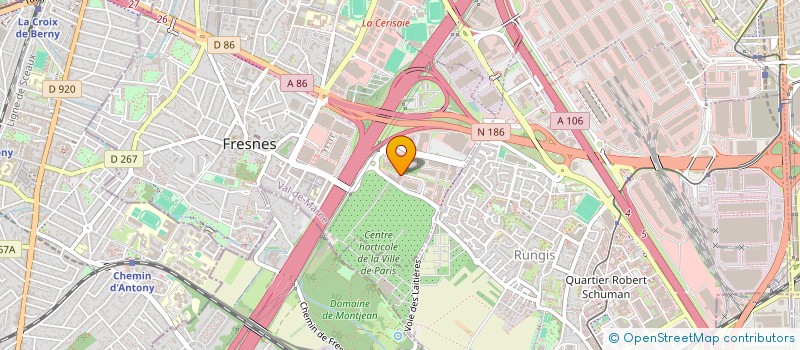 localisation de l'entreprise CAST'O'FOOD  FRESNES