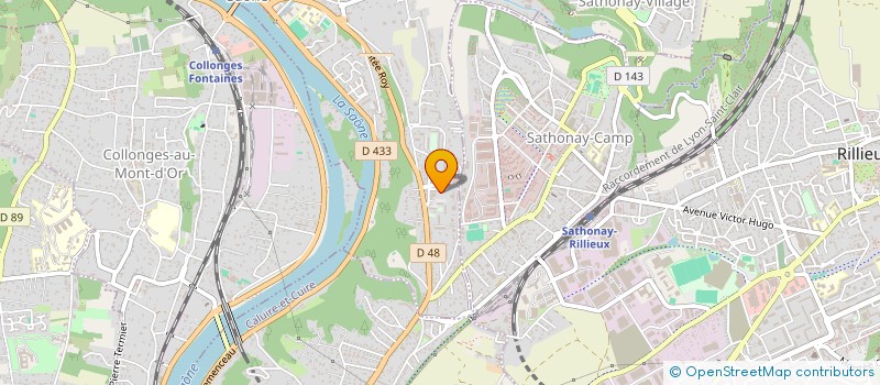 localisation de l'entreprise CASTA DEMOLITION à FONTAINES-SUR-SAONE