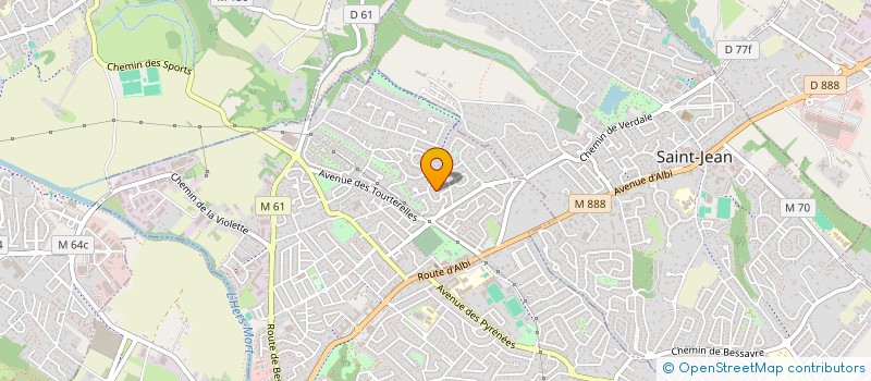 localisation de l'entreprise CASTA FINANCES à L'UNION