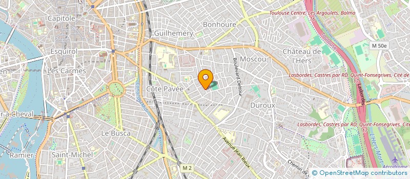 localisation de l'entreprise CASTAFIORE à TOULOUSE